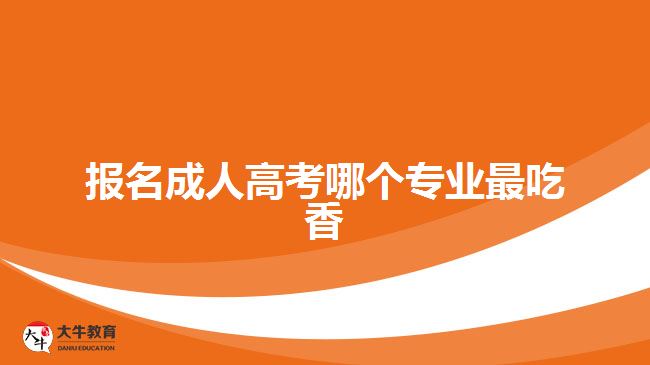 報名成人高考什么專業(yè)都可以選嗎