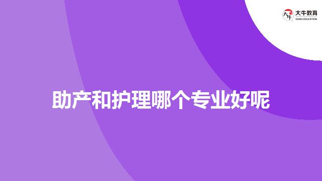 助產和護理哪個專業(yè)好