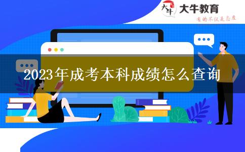 2023年成考本科成績怎么查詢