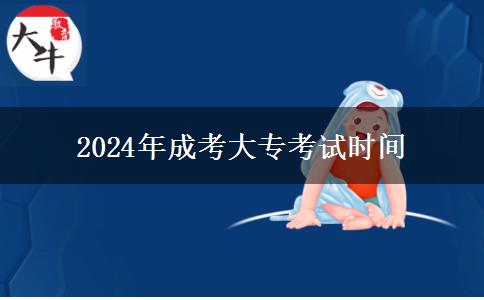 2024年成考大?？荚嚂r(shí)間