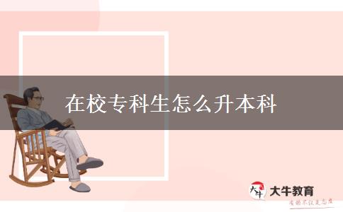 在校專科生怎么升本科